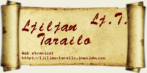 Ljiljan Tarailo vizit kartica